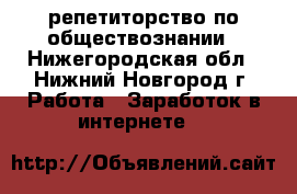 репетиторство по обществознании - Нижегородская обл., Нижний Новгород г. Работа » Заработок в интернете   